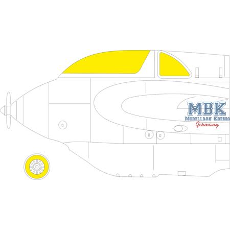 Messerschmitt Me 163B 1/48 Masking tape