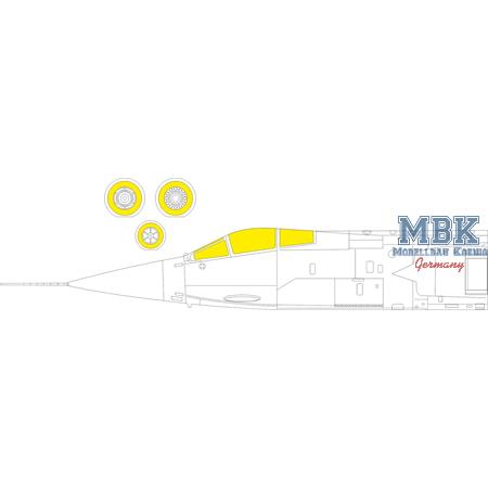 Lockheed F-104S Starfighter 1/48  Masking tape