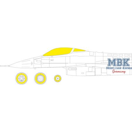Lockheed-Martin F-16 C Block 25/42  Masking tape