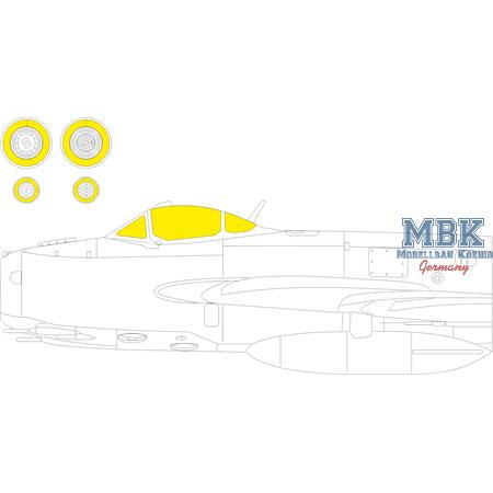 Mikoyan MiG-17F Masking Tape 1/48