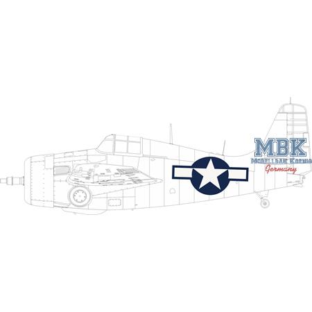 Grumman FM-2 national insignia Masking Tape 1/48