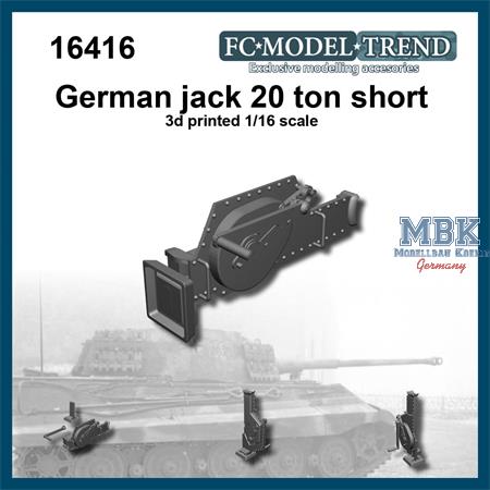 German 20 ton jack short
