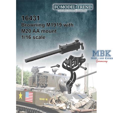 Browning M1919 w/ M20 AA mount