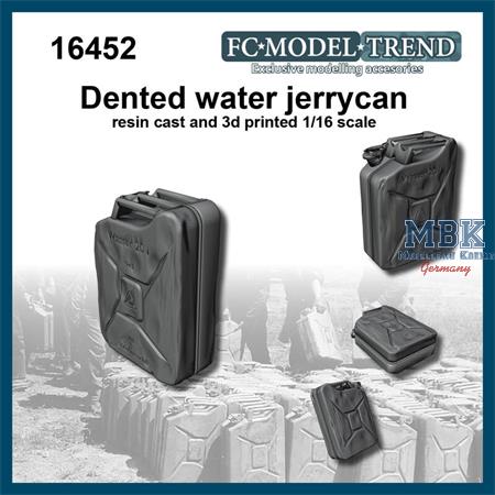 Dented Water Jerrycan