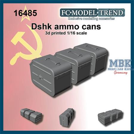 Soviet heavy MG DshK ammo containers (1:16)