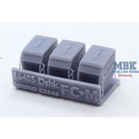 Soviet heavy MG DshK ammo containers (1:16)