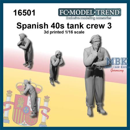 Spanish tank crew 40s #3 (1:16)