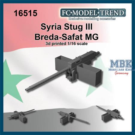 Breda-Safat Machine Gun for Syrian Stug III
