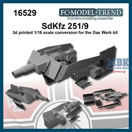 Conversion Set SdKfz 251/9 Stummel 1/16