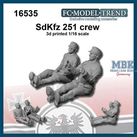 Sd.Kfz 251 crew 1:16