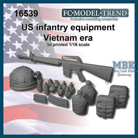 US infantry equipment Vietnam era (1:16)