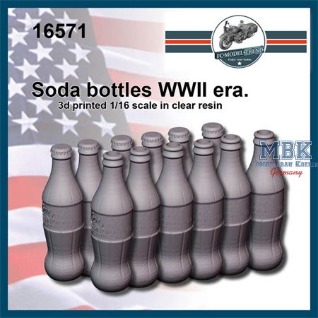 Coke bottles WWII era  (1:16)