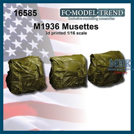 U.S. M1936 musettes WWII (1:16)