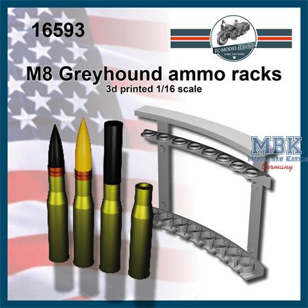 M8 Greyhound ammo racks  (1:16)