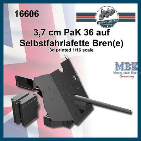 3,7cm Pak 36 auf Selbsfahrlafette Bren (1:16)