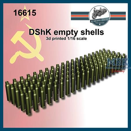 DShK empy shells (1:16)