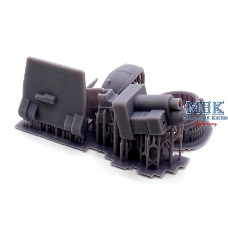 SdKfz 251 with APX turret (1:16)