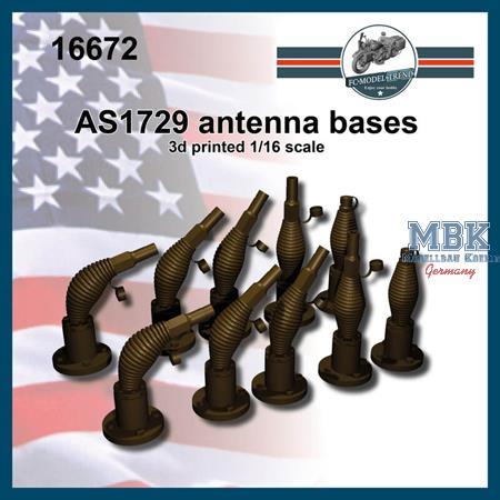U.S. AS1729 antenna bases  (1:16)
