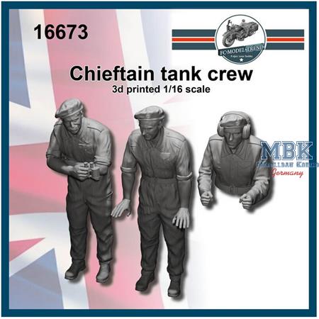 Chieftain tank crew (1:16)