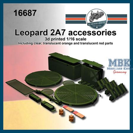 Leopard 2A7 accesories (1:16)