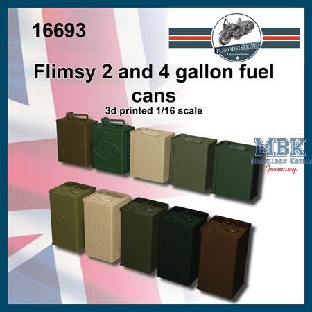 "Flimsy" British fuel container WWII (1:16)