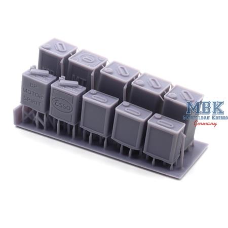 "Flimsy" British fuel container WWII (1:16)