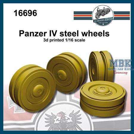 Panzer IV steel wheels (1:16)