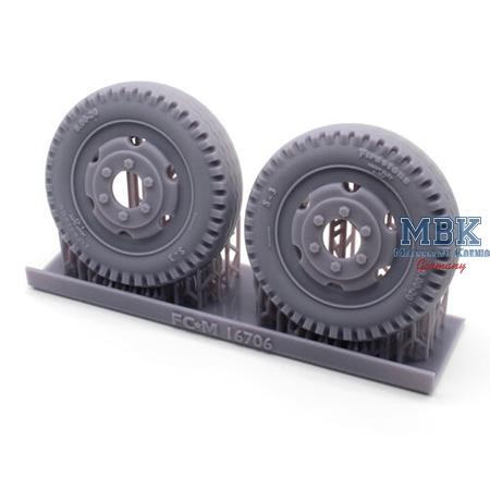 M3 halftrack, weightes HW tires (1:16)