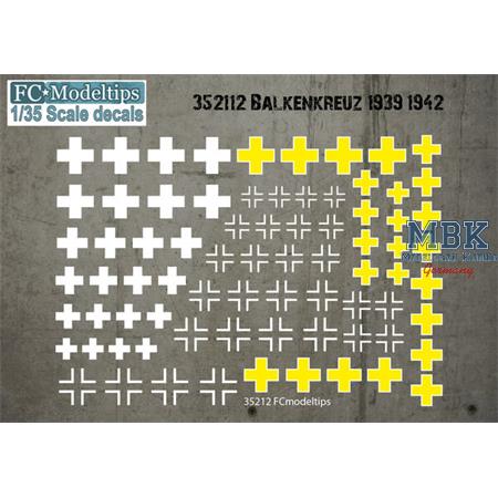 Balkenkreuze 1939-1942