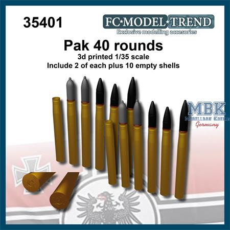 Pak 40 75mm rounds
