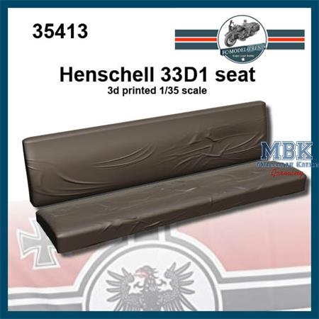 Henschel 33 D1 seat