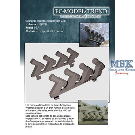 Wegman smoke dischargers for Spanish M60