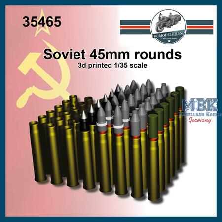 Soviet 45 mm ammo