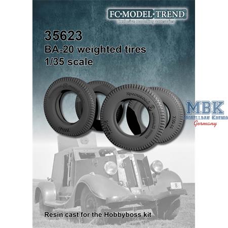 BA-20 weighted tires
