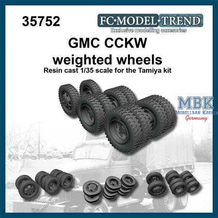 GMC CCKW weighted wheels