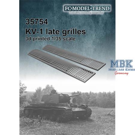 KV1/2 rear grilles late type