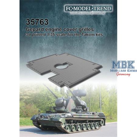 Flakpanzer Gepard mesh grilles