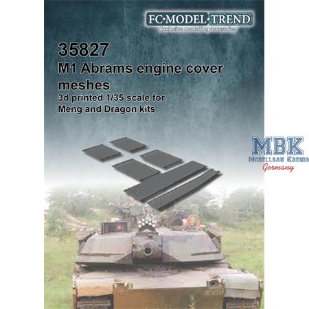 M1 Abrams mesh grilles