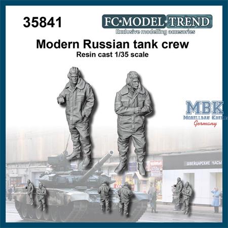 Modern russian tank crew