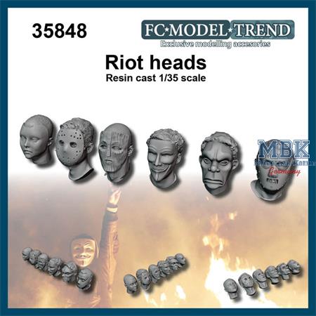 Riot heads