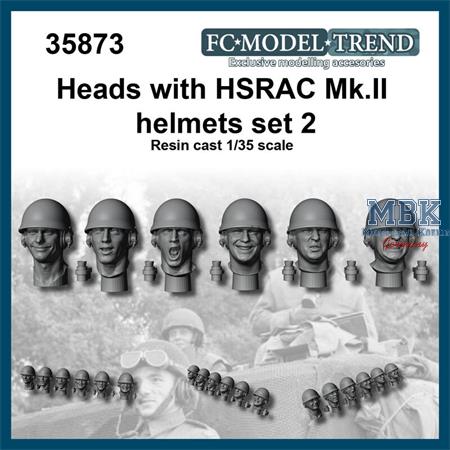 HSRAC MK.III helmet heads, set 2