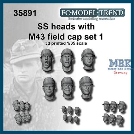 SS heads with M-43 cap Set 1