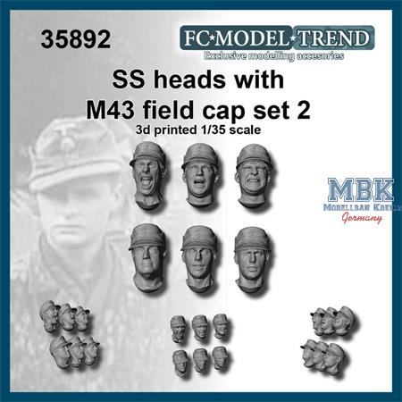 SS heads with M-43 cap Set 2