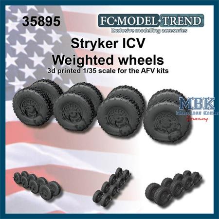 Stryker IFV weighted wheels