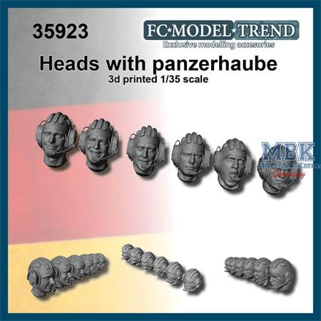 Panzerhaube heads