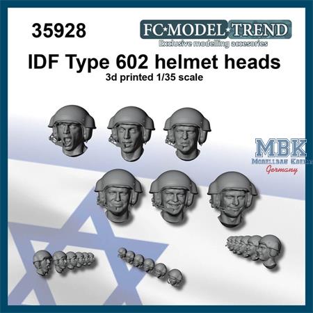 IDF type 602 helmet heads set