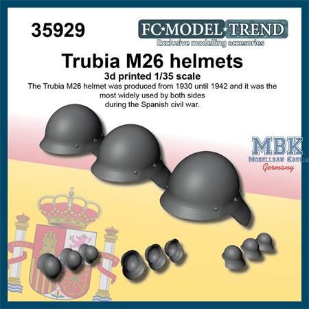 Trubia M26 helmets