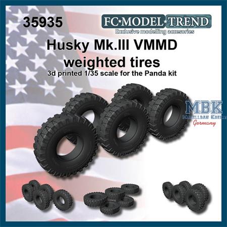 Husky Mk.III VMMD weighted tires