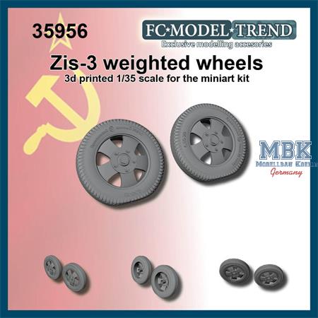 ZIS-3 & Universal limber weighted wheels