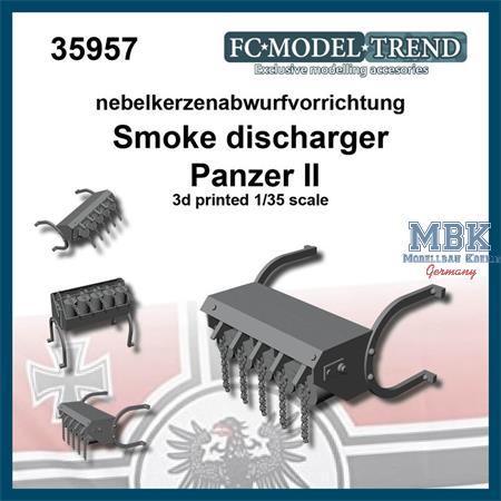 Smoke discharger for Panzer II